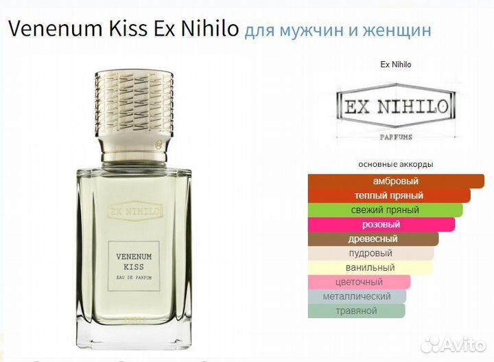 Ex Nihilo пробники