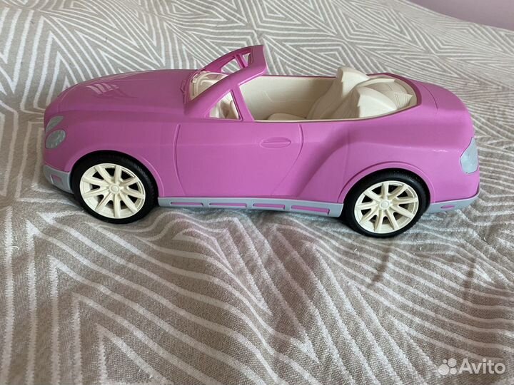 Детский автомобиль розовый