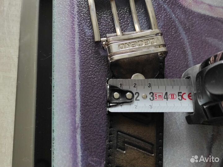 Мужской кожаный ремень