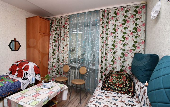 Комната 17,4 м² в 1-к., 5/9 эт.