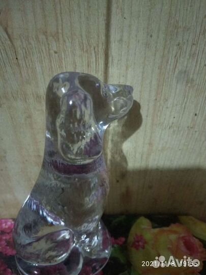 Статуэтка хрусталь СССР