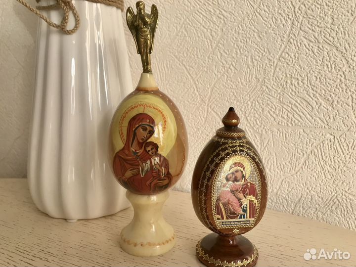 Яйцо пасхальное икона сувенир