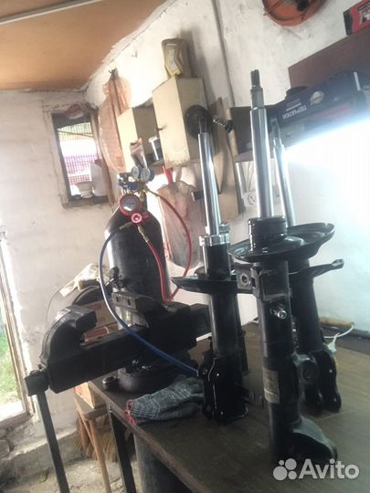 Востановление стоек амортизатора