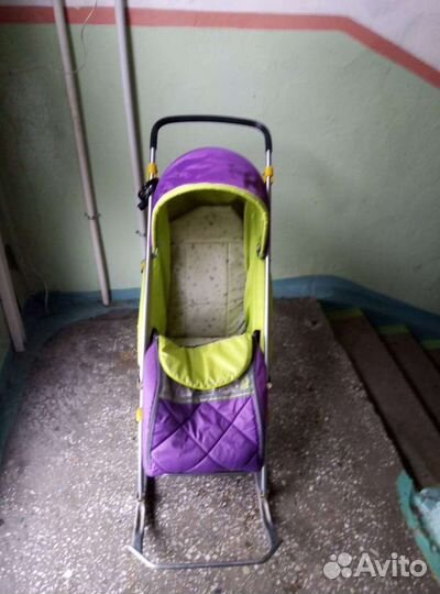 Санки коляска ника