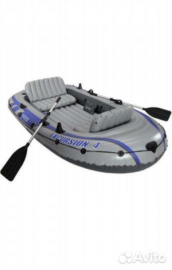 Надувная лодка excursion 4