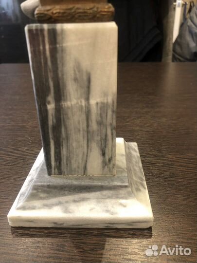 Бюст Ленина Бронза Мрамор 1955г. Оригинал