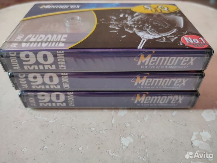 Кассеты Memorex хром,90 минут
