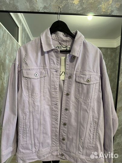 Джинсовая куртка zara