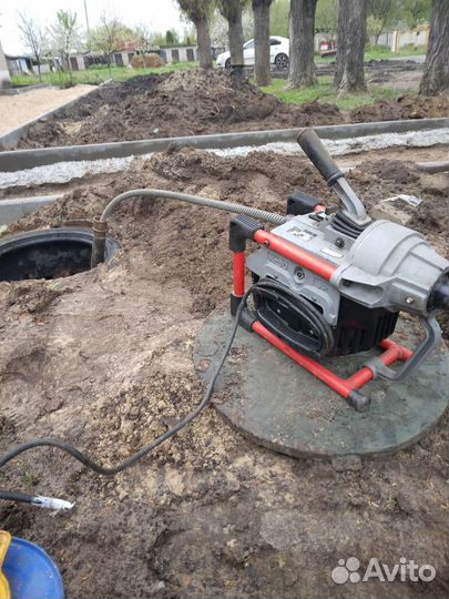 Прочистка канализации/устранение засоров