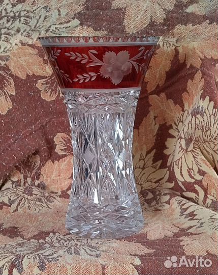 Ваза хрустальная СССР