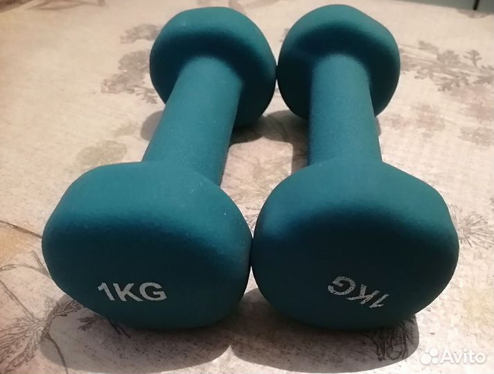 Гантели 1 кг