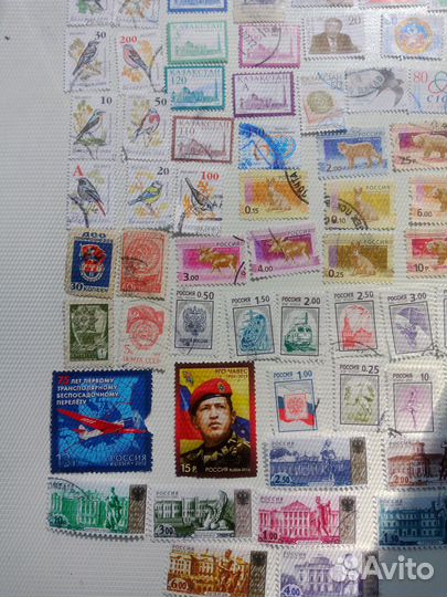 Почтовые марки 80 штук одним лотом