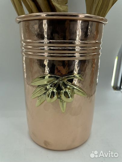 Ruffoni медное ведерко с лопатками для готовки