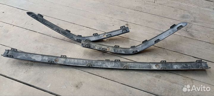 Молдинги заднего бампера лагуна 2