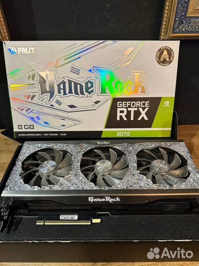 Видеокарта Palit GameRock 3070 8gb