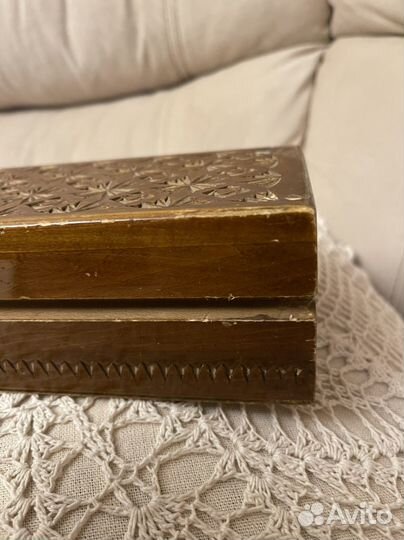 Шкатулка деревянная СССР