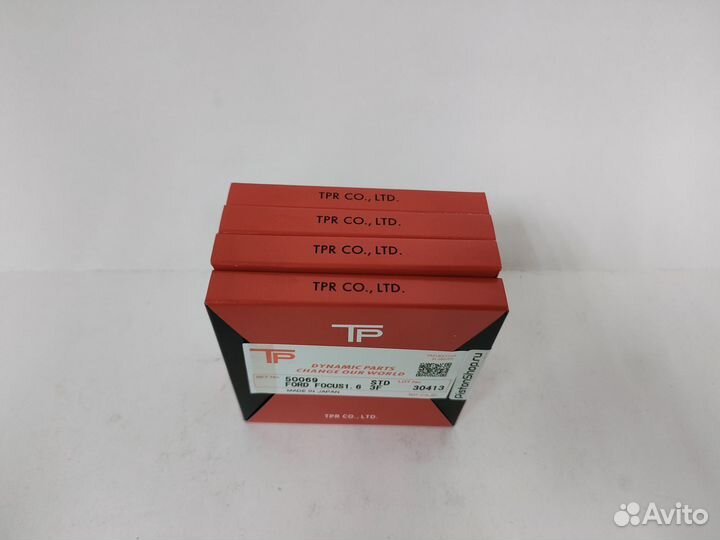 Кольца поршневые Ford Focus 1.6L STD комплект TP