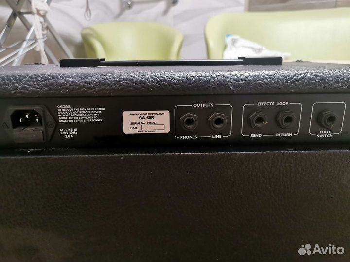 Гитарный комбо-усилитель yerasov ga-60r