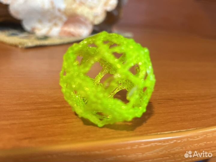 Самодельные мячики для кошки из 3D ручки