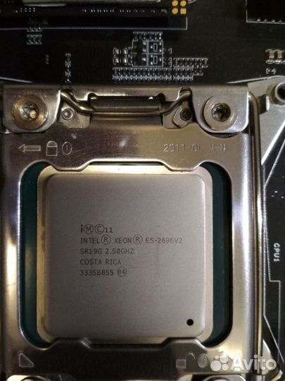CPU Xeon E5-2696v2 E5-2690v2 E5-2697v2 s2011