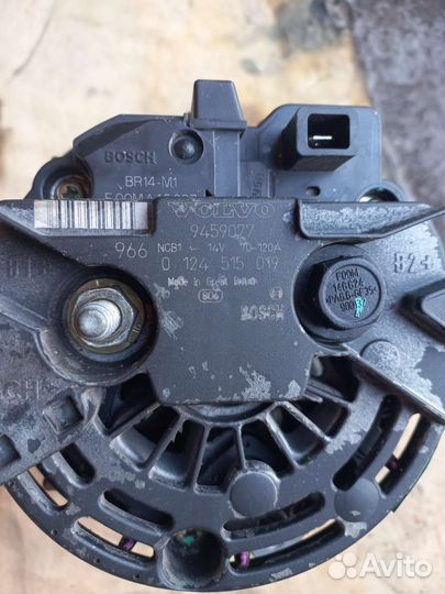 Генератор Volvo S60 S80 XC70 XC90