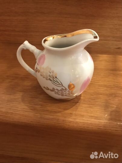 Молочник. Сливочник. Дулево. Фарфор