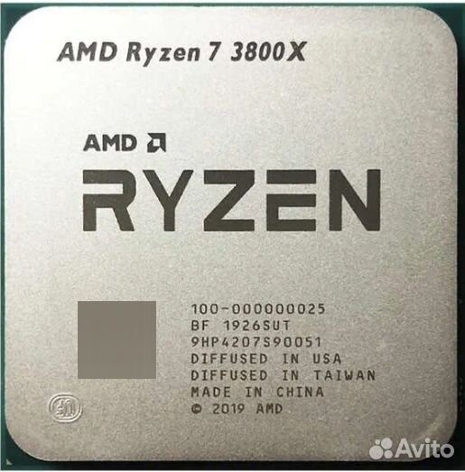 Процессор ryzen 7 3800x