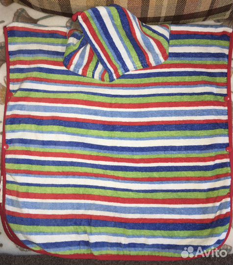 Полотенце детское с капюшоном