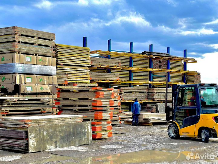 Аренда опалубки перекрытий с фанерой
