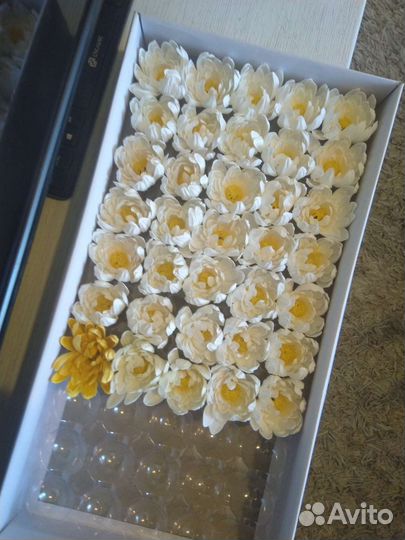 Цветы из мыла