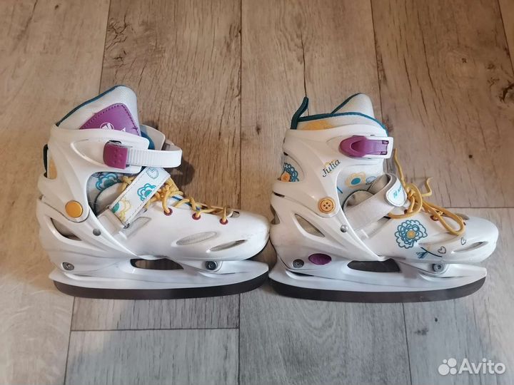Коньки детские раздвижные 34 37