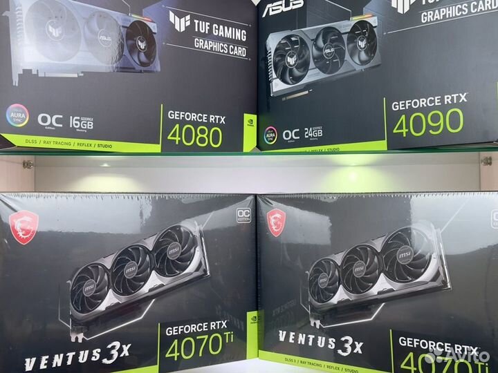 Asus RTX 4070/4080/4090/3050/3060/3070 Ti