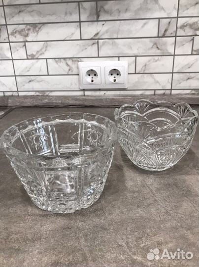 Хрустальная посуда СССР