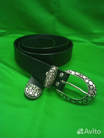 Кожанный женский ремень