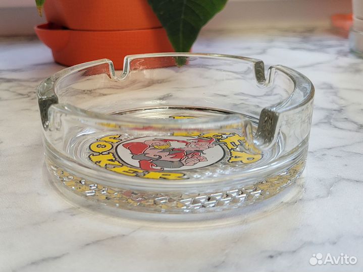 Пепельница стеклянная Joker Beer