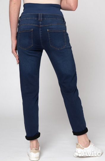 Джинсы для беременных утепленные