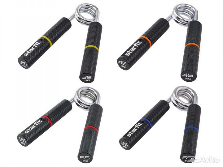Эспандер кистевой Starfit (35, 45, 55, 65 кг)