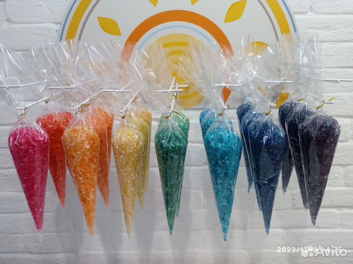 Подарочный набор: морская соль 4*250 и 3 бомбочки