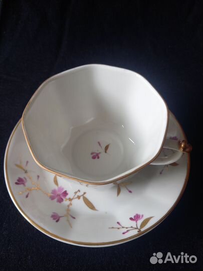 Чайная пара Гвоздика лфз редкая форма