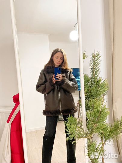 Дубленка top shop s