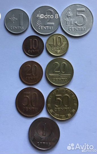 Монеты бывших республик СССР