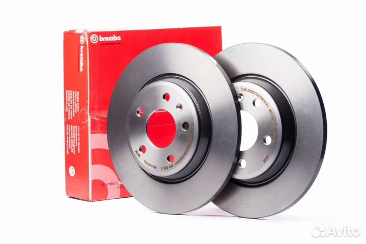 Передние тормозные диски Brembo на Kia/Hyundai