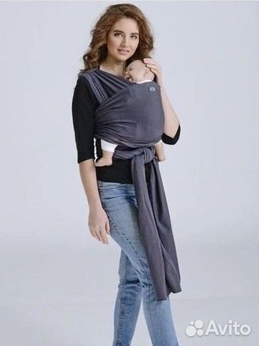 Слинг-шарф трикотажный Diva Milano, Nebbia - 0+