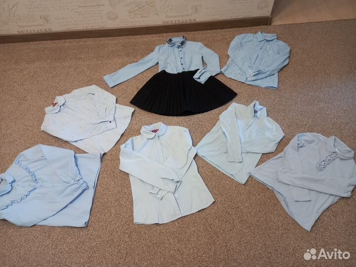Рубашки школьные от 128 до 146