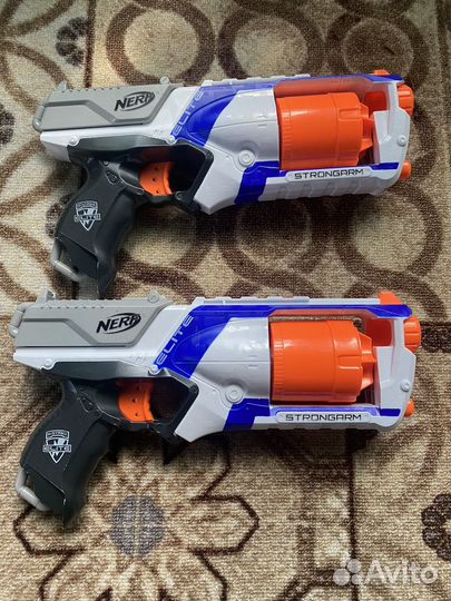 Бластеры nerf strongarm