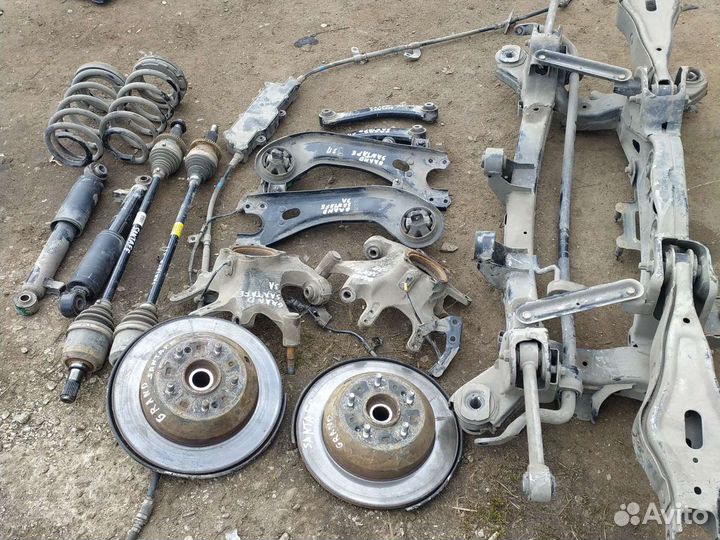 Задняя подвеска hyundai grand santa fe 2018 год 2