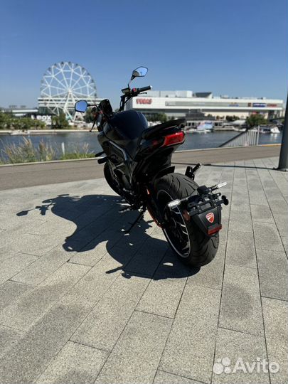 Электро мотоцикл Ducati Diavel 8000 Ват