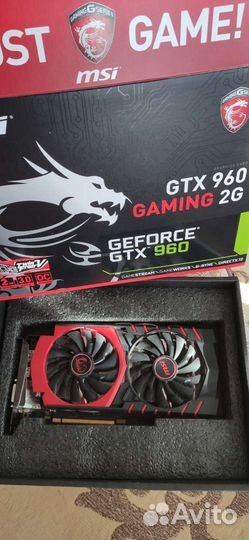 Видеокарта gtx 960 2gb