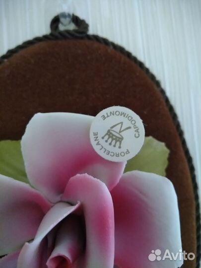 Винтажное украшение на стену Capodimonte, Italy