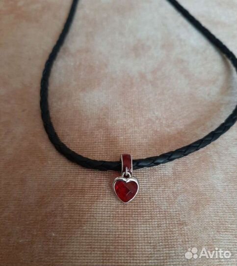 Подвески Эйфелева башня,Серде,Шнурок кожа Pandora